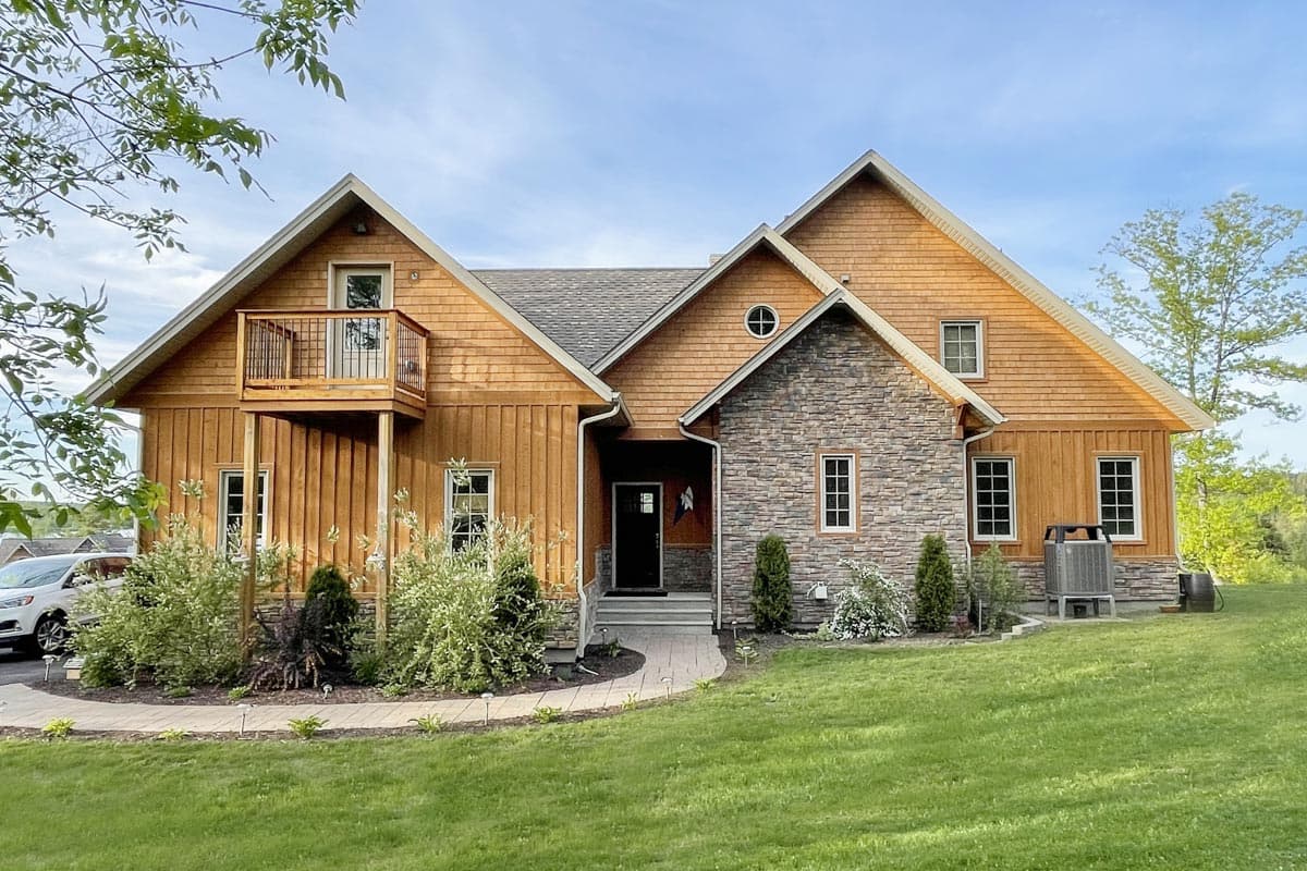 Plan 21181DR: Vacation Retreat For The Rear-Sloping Lot - Image #4 - Cabin, Craftsman, Mountain, Rustic, Vacation