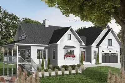 Private Guest Suite in Cottage Design