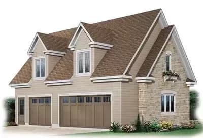 3-Car Garage with Storage & Bonus