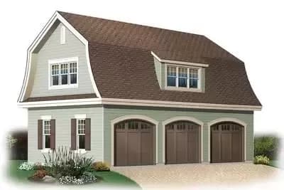 3-Car Garage with Storage & Bonus
