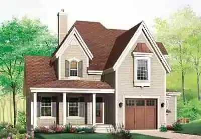 Handsome Two-Story Traditional House Plan