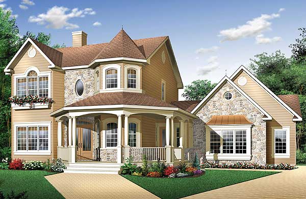 Plan 2142DR: Victorian with Appealing Veranda - Image #7 - Country, Victorian