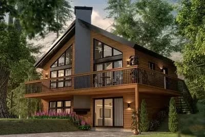 Chalet Offers Year-Round Comfort