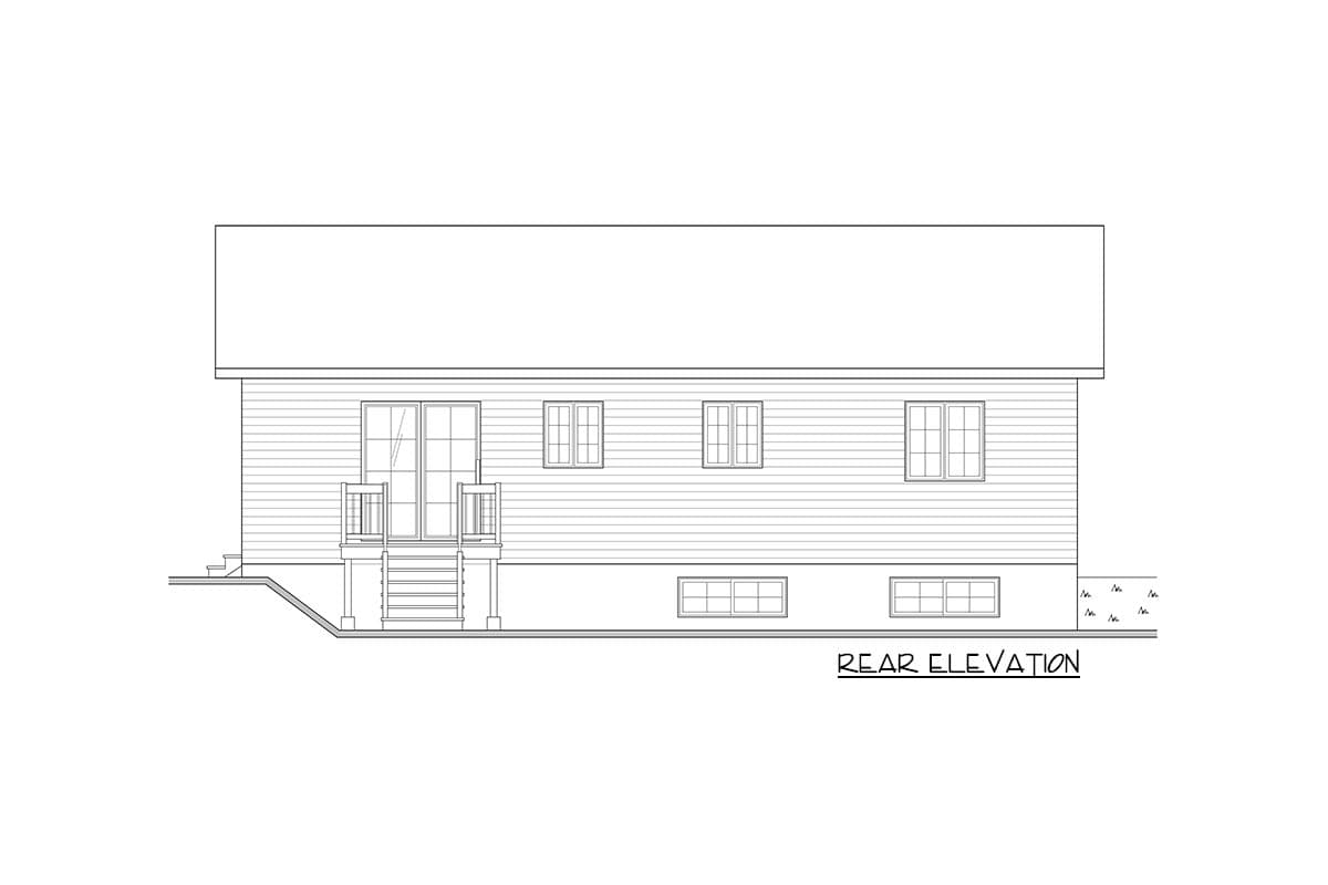 Plan 2146DR: Ranch With Full-Width Front Porch - Image #4 - Country, Ranch