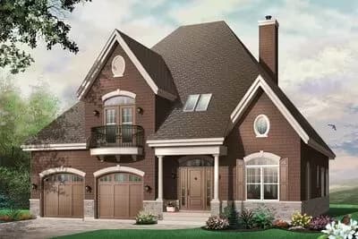 Cost-to-Build Report for Plan 21484DR: European Influences ...