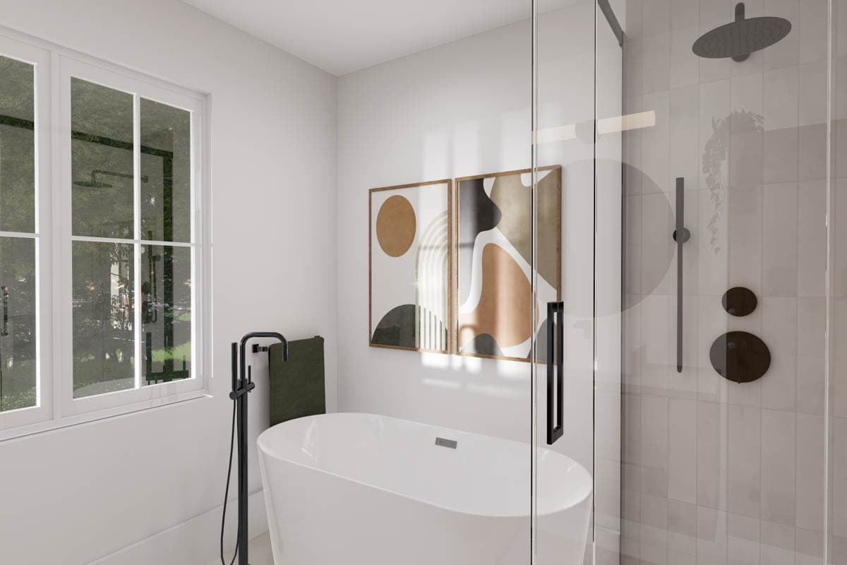 Plan 21487DR: Triplex with 3 Full-Floor 2 Bed Units - Architectural Designs - Image #9 - Traditional