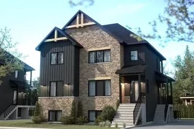 Triplex with 3 Full-Floor 2 Bed Units - Architectural Designs