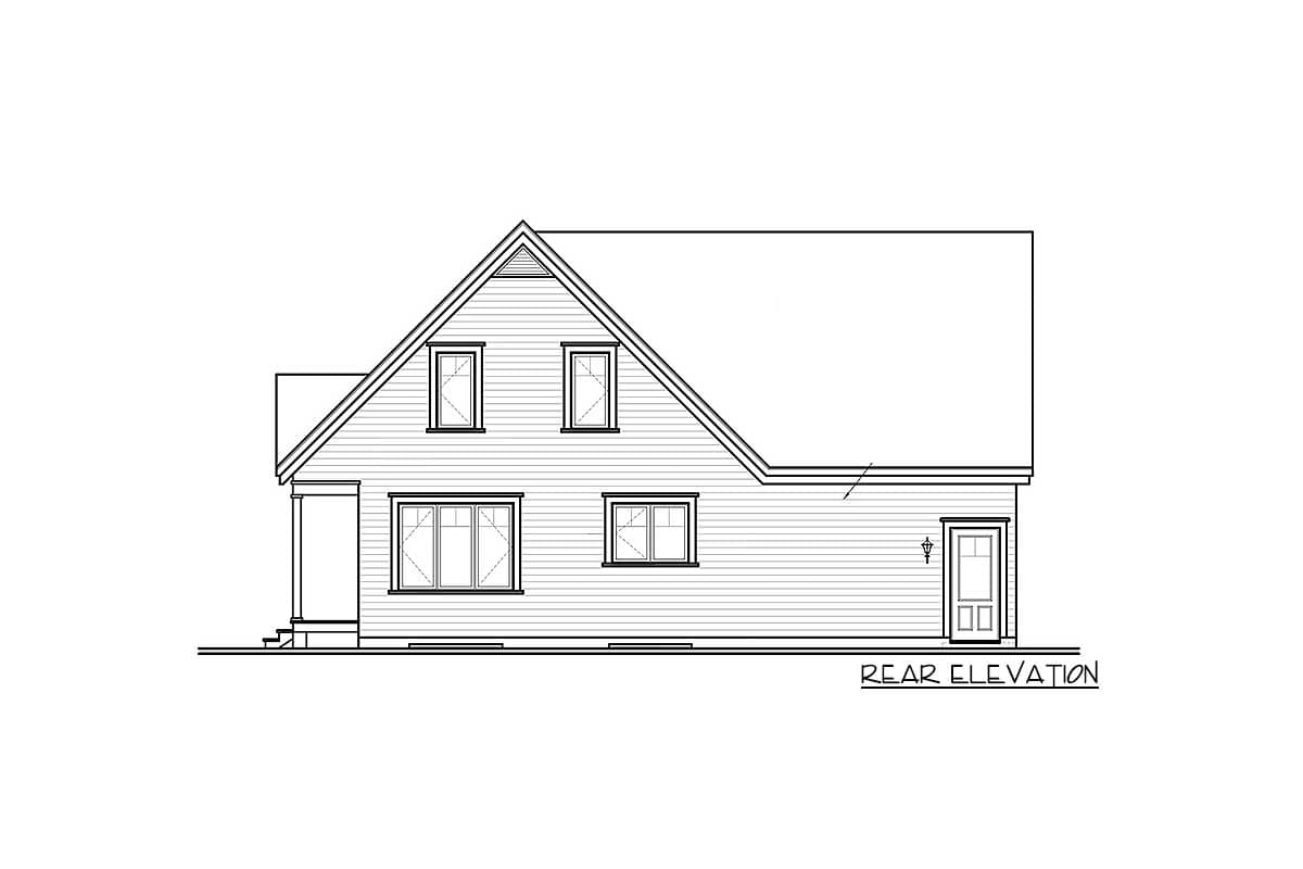 Plan 21506DR: Cozy Country Charmer - Image #6 - Country