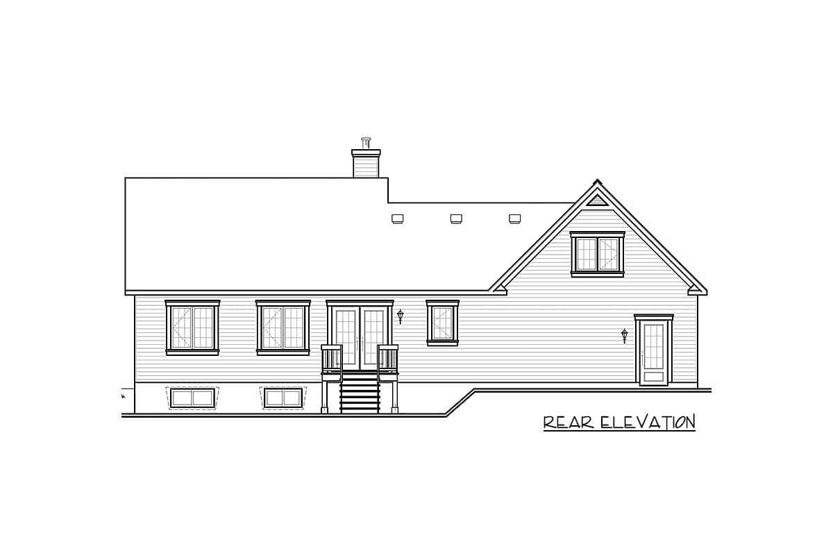 Plan 21520DR: Country Cottage Under 1100 Square Feet Offering Single-Level Living - Image #12 - Cottage, Country, Ranch