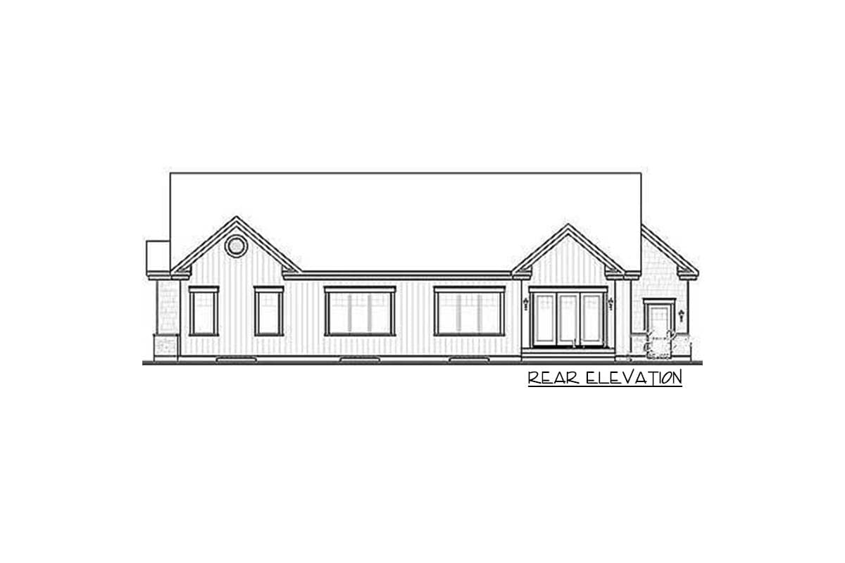 Plan 21523DR: Superb Ranch House Plan with Open Layout - Image #13 - Ranch, Traditional