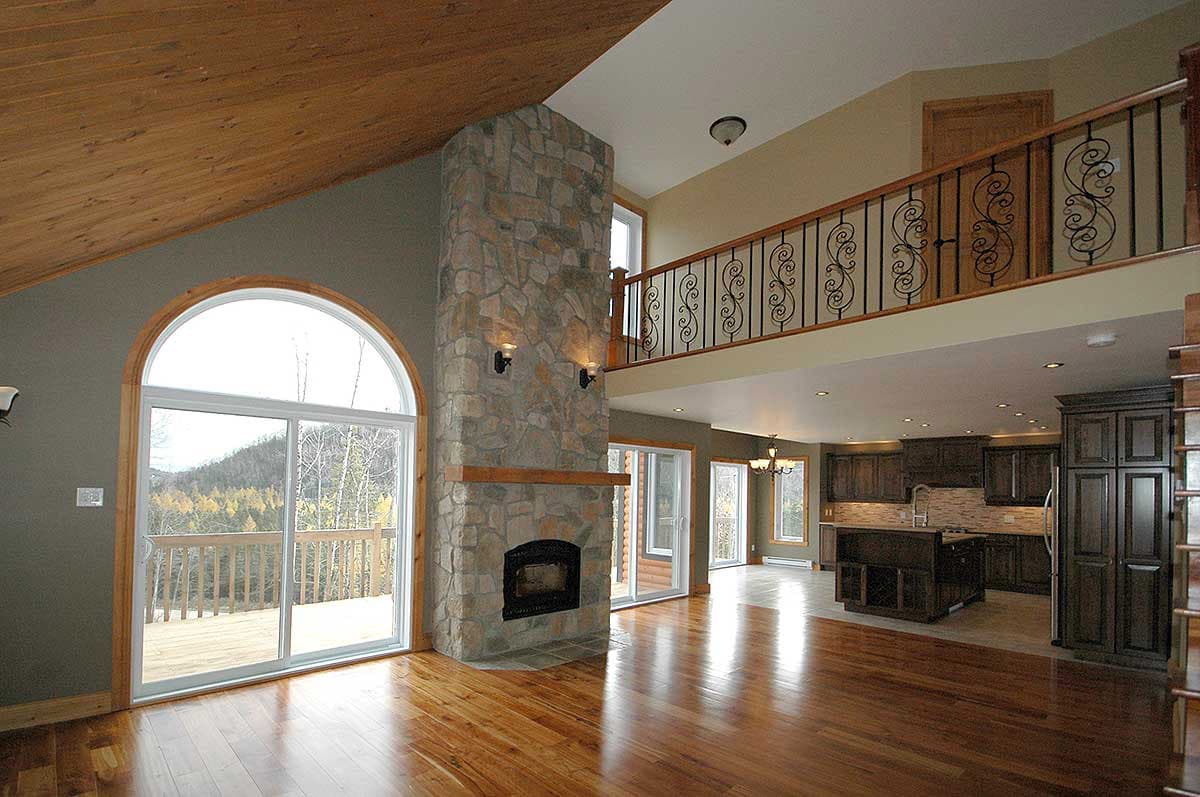 Plan 21567DR: Four-Seasons Cottage With Family Room Open To Above - Image #10 - Cottage, Country, European, Mountain, Rustic, Vacation