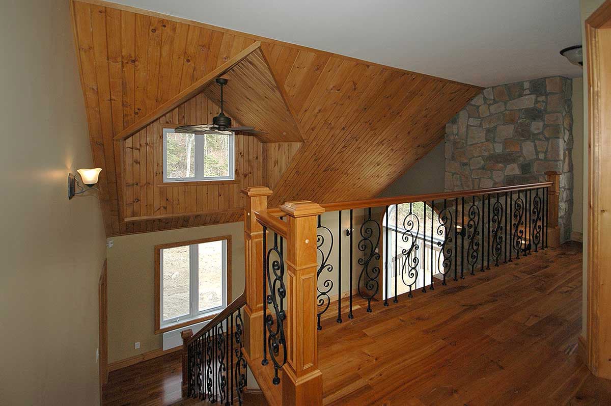 Plan 21567DR: Four-Seasons Cottage With Family Room Open To Above - Image #13 - Cottage, Country, European, Mountain, Rustic, Vacation