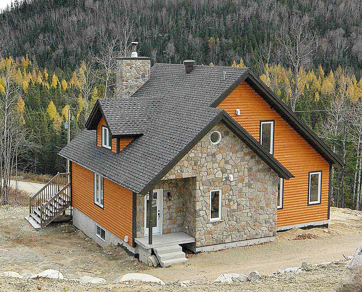 Plan 21567DR: Four-Seasons Cottage With Family Room Open To Above - Image #9 - Cottage, Country, European, Mountain, Rustic, Vacation