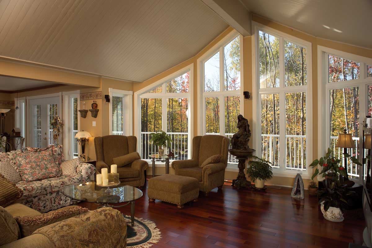 Plan 2161DR: 4-Season Vacation House Plan with Wall of Windows - Image #7 - Contemporary, Mountain, Vacation