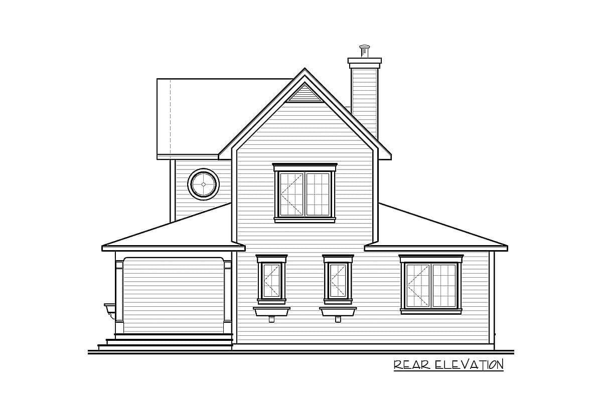 Plan 21626DR: Light-Filled Home - Image #6 - Country, Farmhouse, Southern