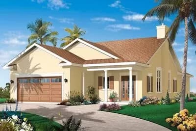 Narrow Lot Florida Ranch