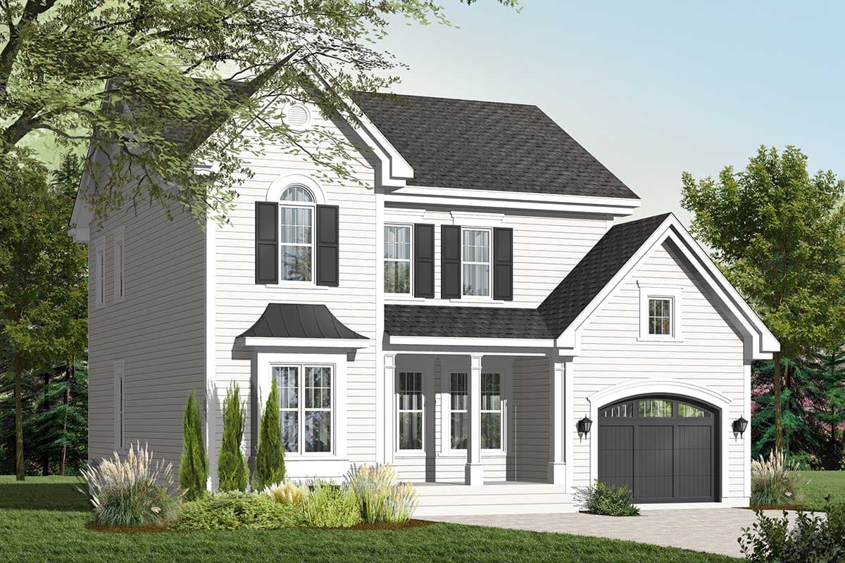 Plan 21687DR: New England Inspiration - Image #8 - Traditional