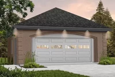 2-Car Garage with Free Bonus