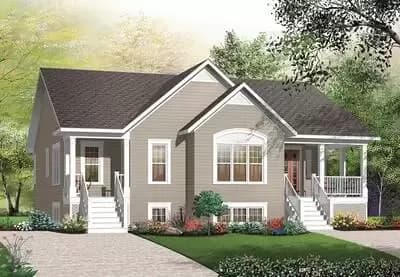 Attractive Bi-Generational House Plan