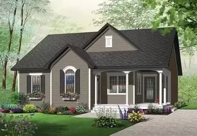 Delightful Cottage Home Plan