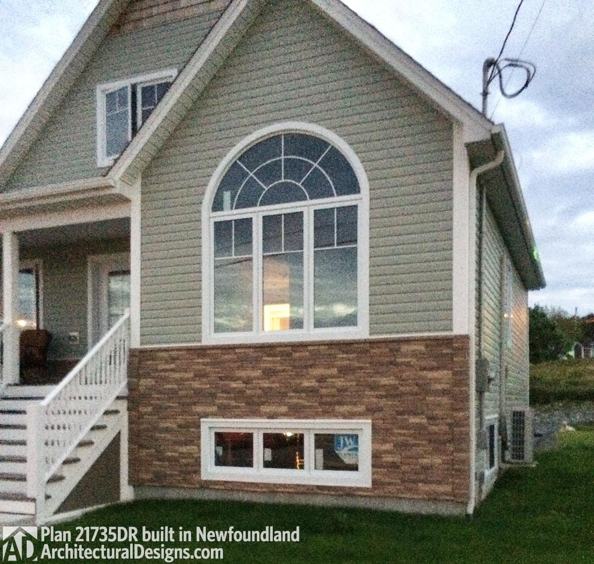 build gallery item - House Plan 21735DR comes to life in Canada!