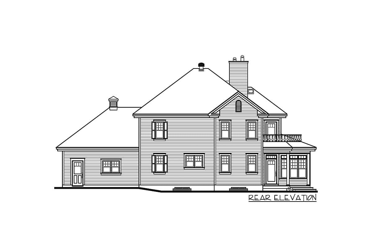Plan 21757DR: Bright, Comfortable Elegance - Image #6 - Cottage, Traditional