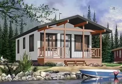 Light-Filled Vacation Retreat