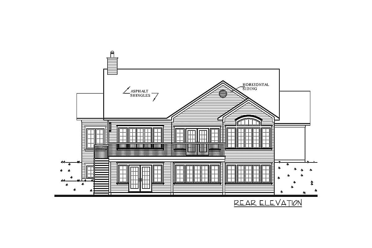 Plan 2178DR: Four-Season Home Plan - Image #10 - Traditional, Vacation
