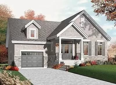 Flexible Starter Home Plan