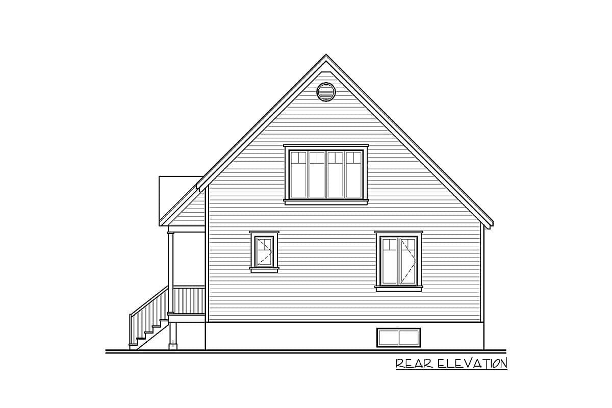 Plan 21861DR: Country Charm with Wrap-Around Porch - Image #7 - Cottage, Country, Rustic