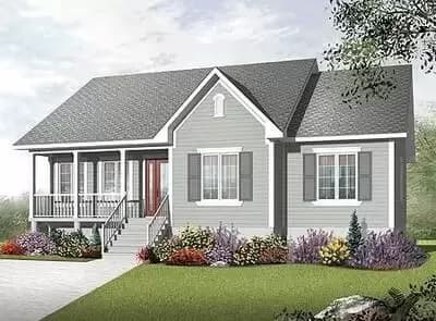 Three Bedroom Plan with Options