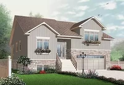 Flexible 3 Bedroom House Plan