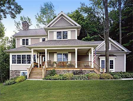 Plan 21935DR: Country Home in Many Flavors - Image #6 - Country, Farmhouse