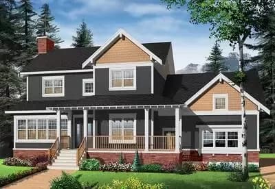 Country Home in Many Flavors