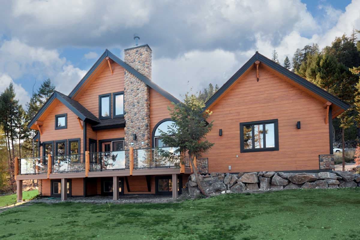 Plan 21941DR: Natural Harmony - Image #4 - Cottage, Mountain, Rustic, Vacation