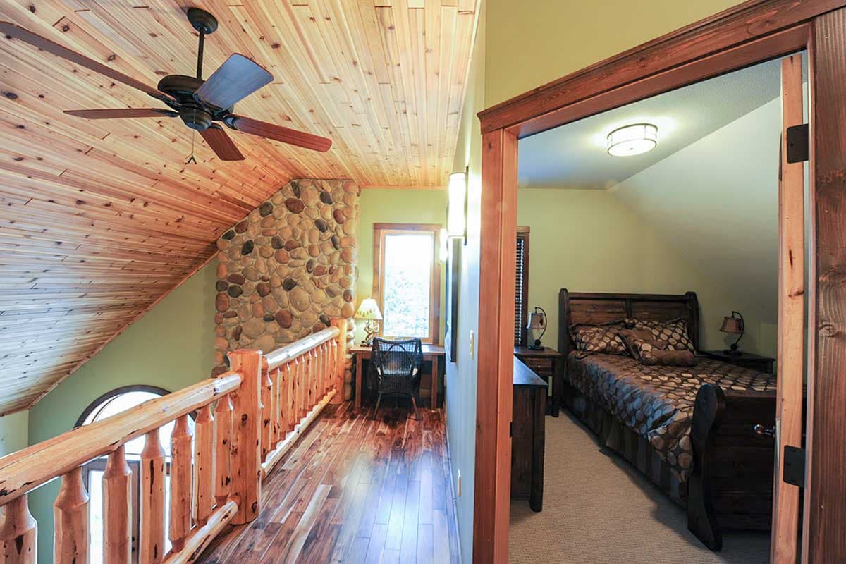 Plan 21941DR: Natural Harmony - Image #7 - Cottage, Mountain, Rustic, Vacation