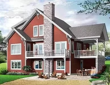 Expansive Cottage with Covered Deck