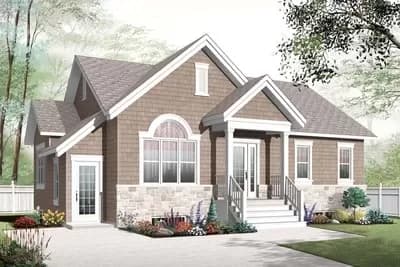 3-Bed Charming Home Plan with 1-Bed Basement Apartment - 2425 Sq Ft
