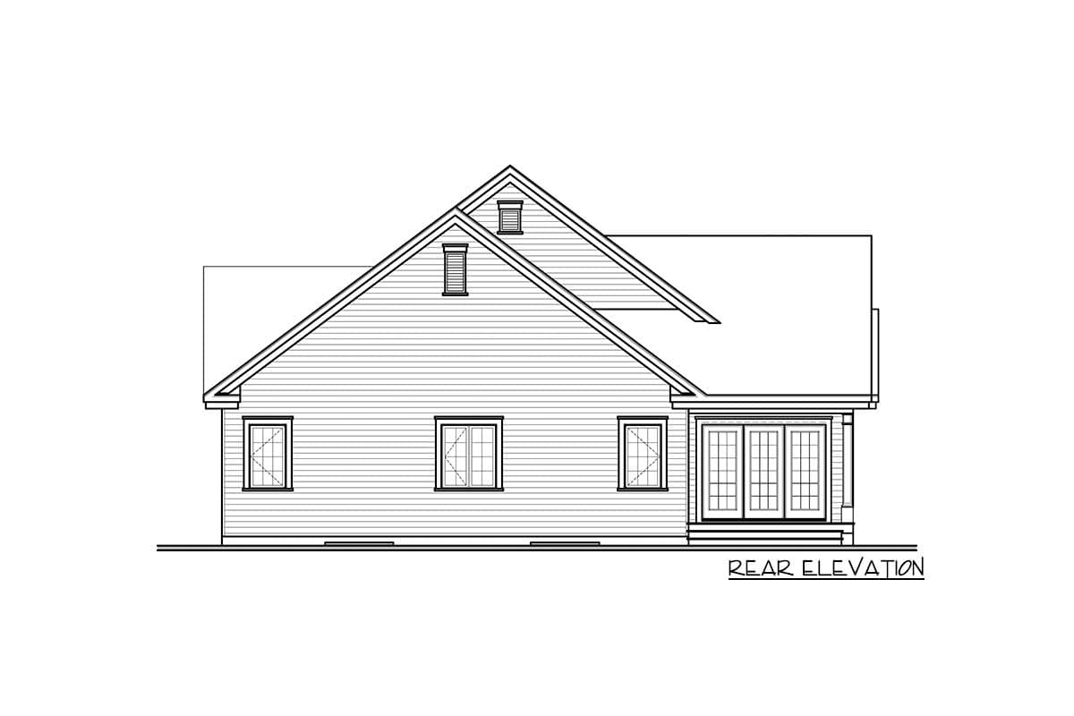 Plan 21976DR: Eye Pleaser With Options - Image #6 - Country, Traditional