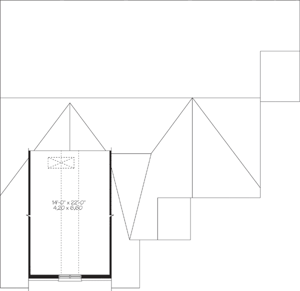 Plan 21980DR: Enlarged Boomer Bungalow - Floor Plan - Bonus