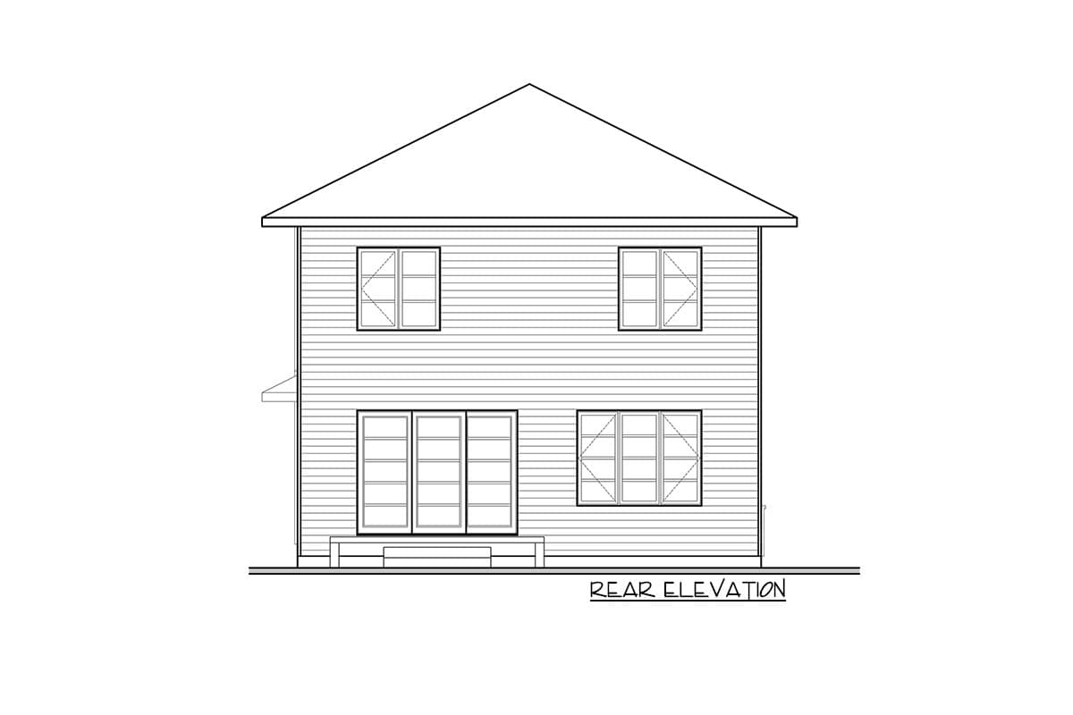 Plan 21997DR: Contemporary Home Plan with Laundry Chute - Image #13 - Contemporary, Modern, Northwest