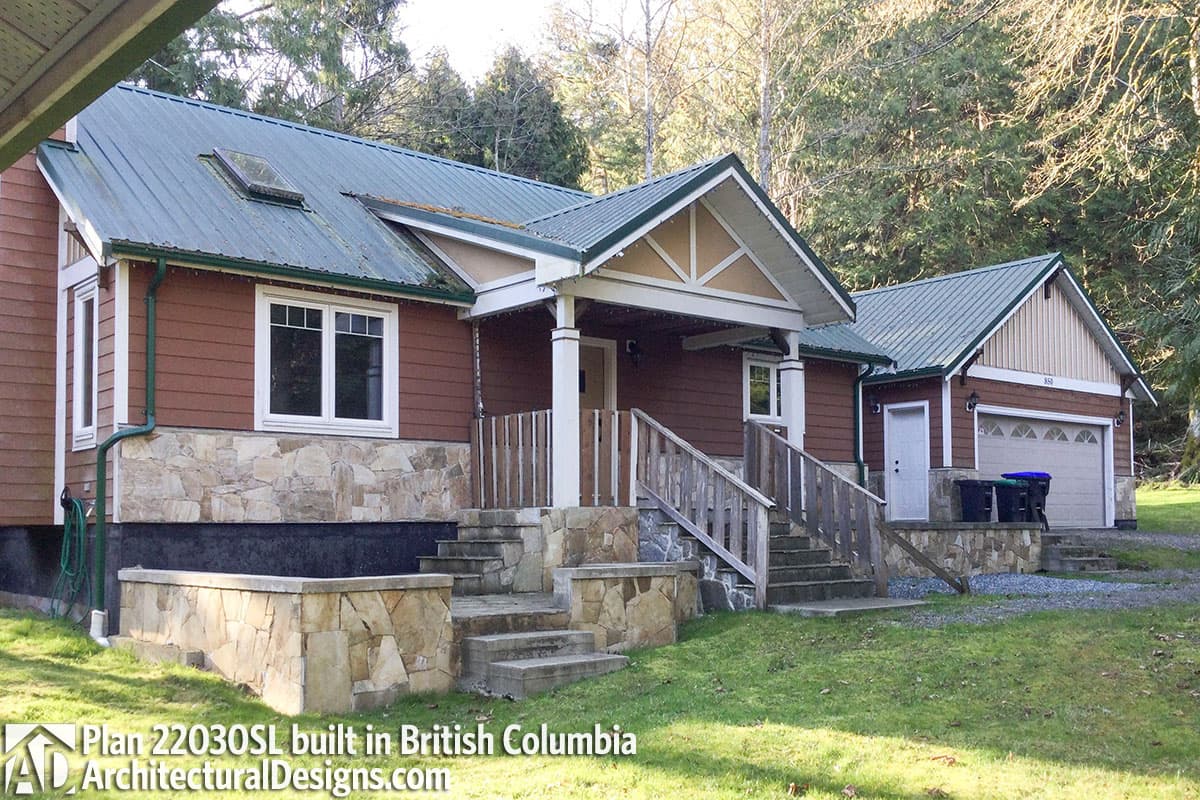 build gallery item - House Plan 22030SL built in British Columbia