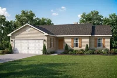 Affordable Ranch with Alternate Exterior