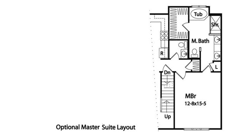 Plan 22086SL: Simply Country with Options - Floor Plan - Optional - Country, Traditional
