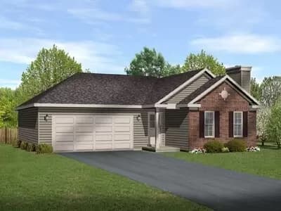 Simple Ranch with Lower Level