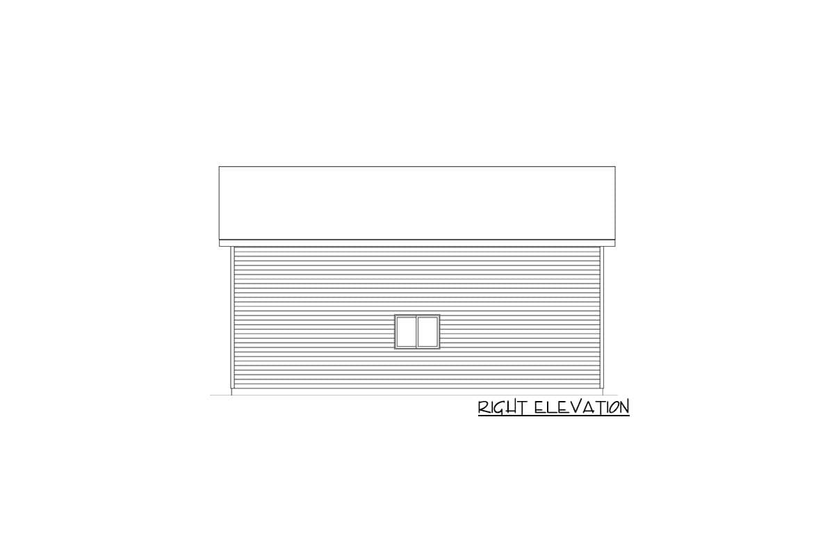 Plan 22101SL: RV Garage with Options - 1030 Sq Ft - Image #4