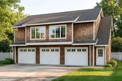 Two Bedroom Carriage House Plan