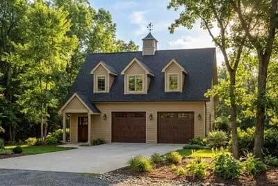 Side-Entry Carriage House