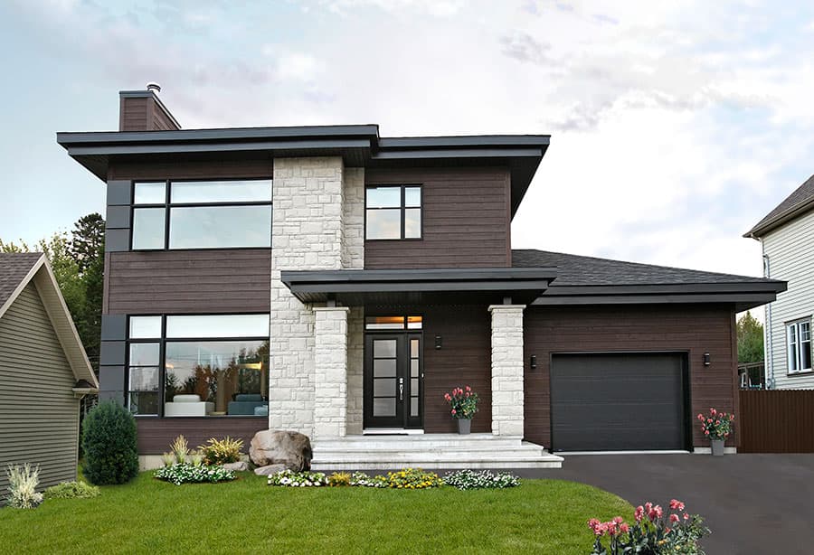 Plan 22322DR: Stately Modern with Garage - Image #7 - Contemporary, Northwest