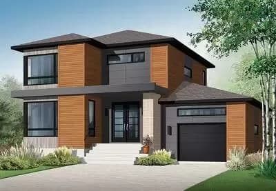 Stately Modern with Garage